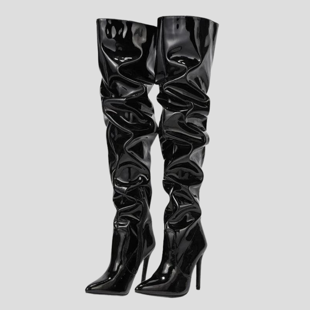 Comfortabele dames haklaarzen met een elegante 8 cm hak, ideaal voor een stijlvolle en modieuze look.