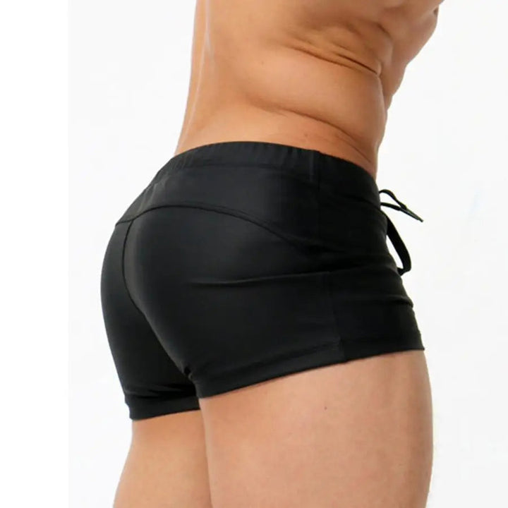 Sneldrogende heren zwemshort, plus size pasvorm, ontworpen voor comfort en sportieve prestaties in de zomer.