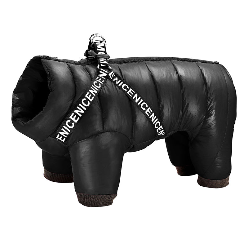 Outdoor hondenjas ArcticPaws, verstelbare pasvorm voor comfort en optimale warmte tijdens buitenspelen.