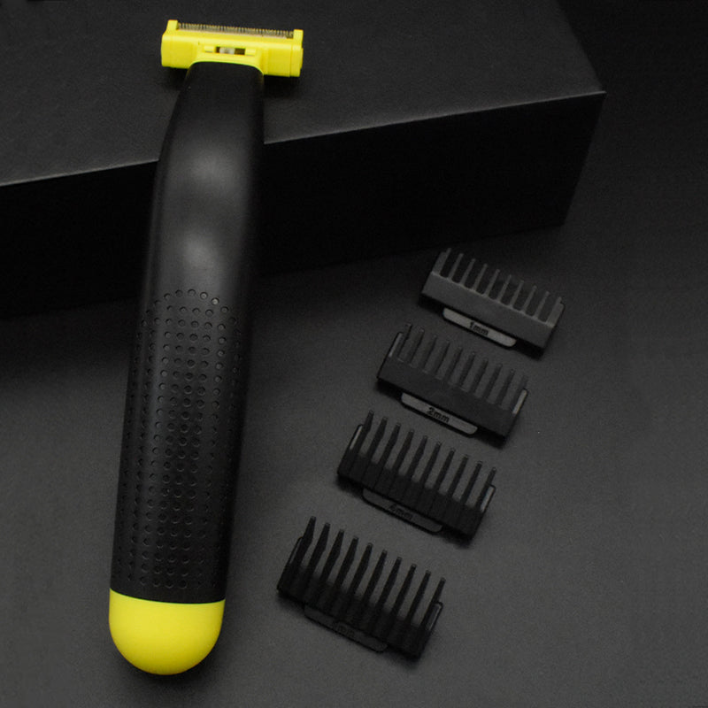 Krachtige bodytrimmer voor heren; nat & droog scheren van lichaamshaar, waterdicht voor een gladde huid.