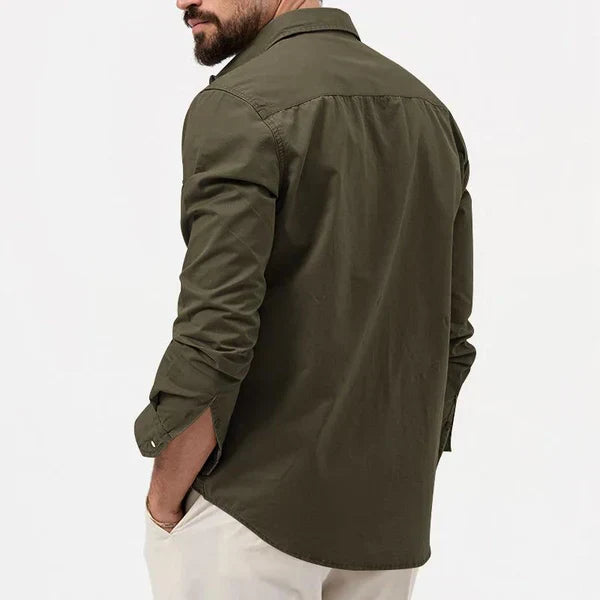 Stoer Tobias cargo overhemd voor mannen, de ideale bovenkleding voor een casual outfit.