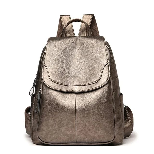 Elegante dames rugzak, perfect voor dagelijks gebruik, combineert stijl met functionaliteit. Ruime en georganiseerde tas.