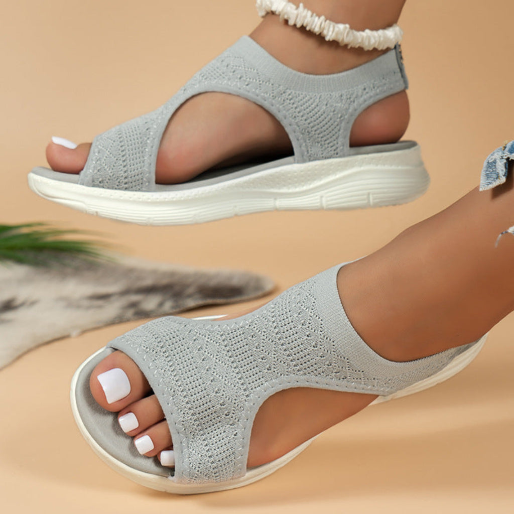 Dames Roman sandalen met open neus, perfect voor zomerse dagen. Comfortabele en luchtige zomerschoenen voor vrouwen.