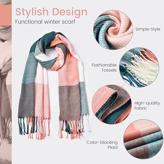 Effen dames kasjmier sjaal, comfortabel en warm. Een tijdloos winteraccessoire.