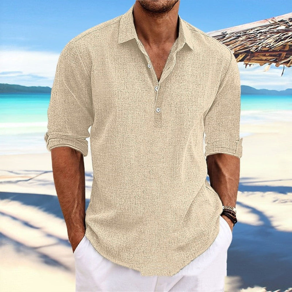 Stijlvol heren shirt CJ26 met lange mouwen voor een moderne look; veelzijdig voor casual en dagelijkse herenmode.