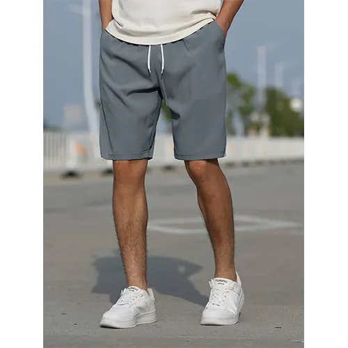 Heren zomer short: hoge taille, ademend en comfortabel. Een korte broek voor elke man.