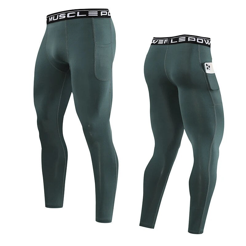 Heren sportlegging voor optimale ondersteuning, flexibiliteit en comfort bij elke beweging.