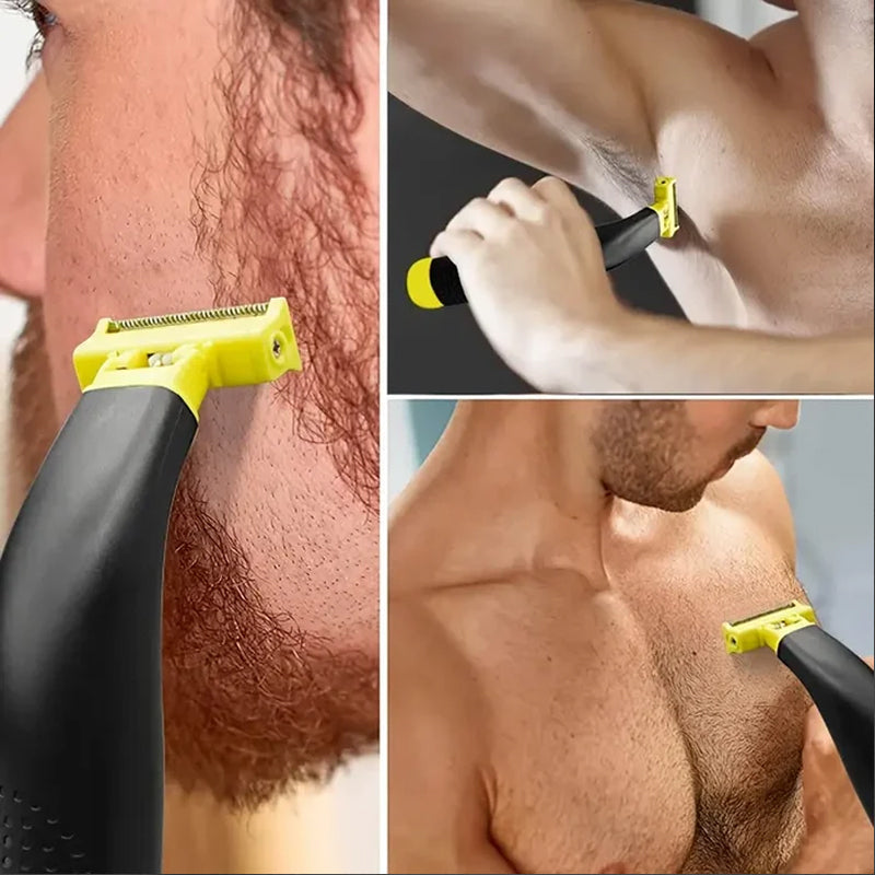 Professionele bodytrimmer, draadloos met USB-C. Waterdicht, nat & droog scheren voor een gladde herenhuid.