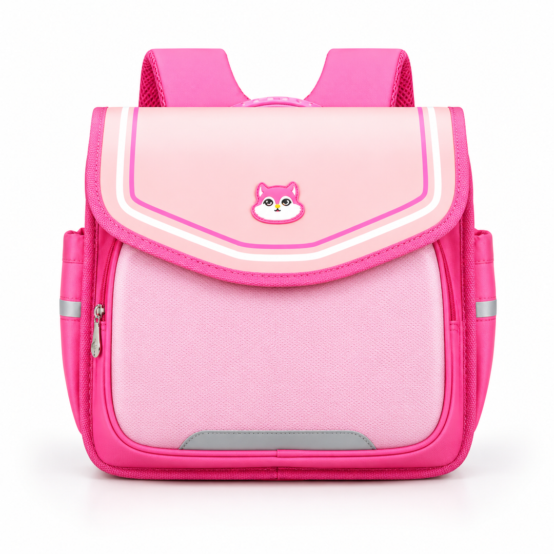 Schattige kinderrugzak met verstelbare banden, perfect voor de kleuterschool of sportieve uitjes.