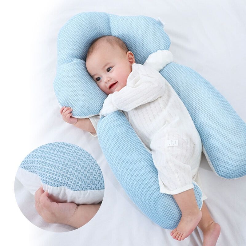 Ultrazacht en ondersteunend baby slaapkussen, garandeert maximaal comfort voor pasgeborenen tijdens slaap.