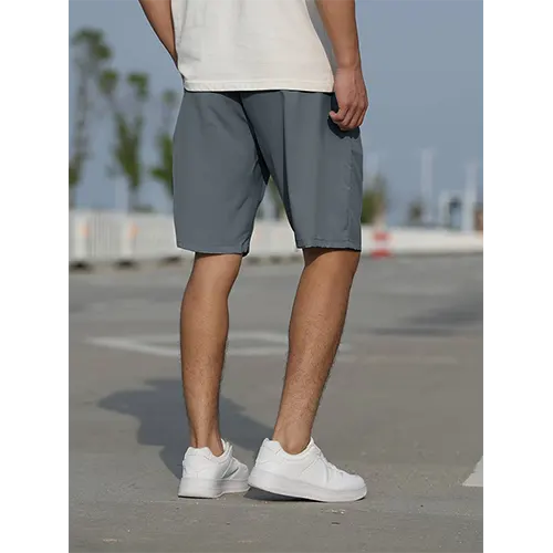Heren zomer short met hoge taille, voor een casual, comfortabele en ademende look.