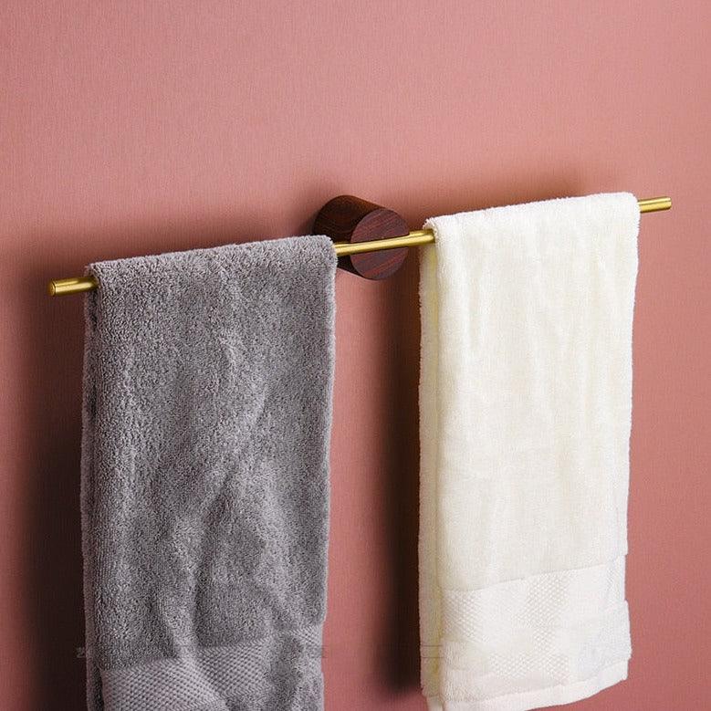 Design handdoekhouder, een modern accessoire dat functionaliteit toevoegt aan uw badkamer.
