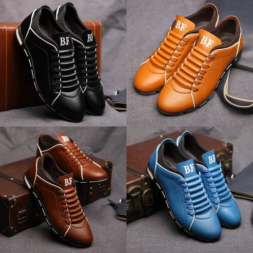 Dagelijkse herensneakers in bruin met een stijlvol ontwerp en optimaal loopcomfort.