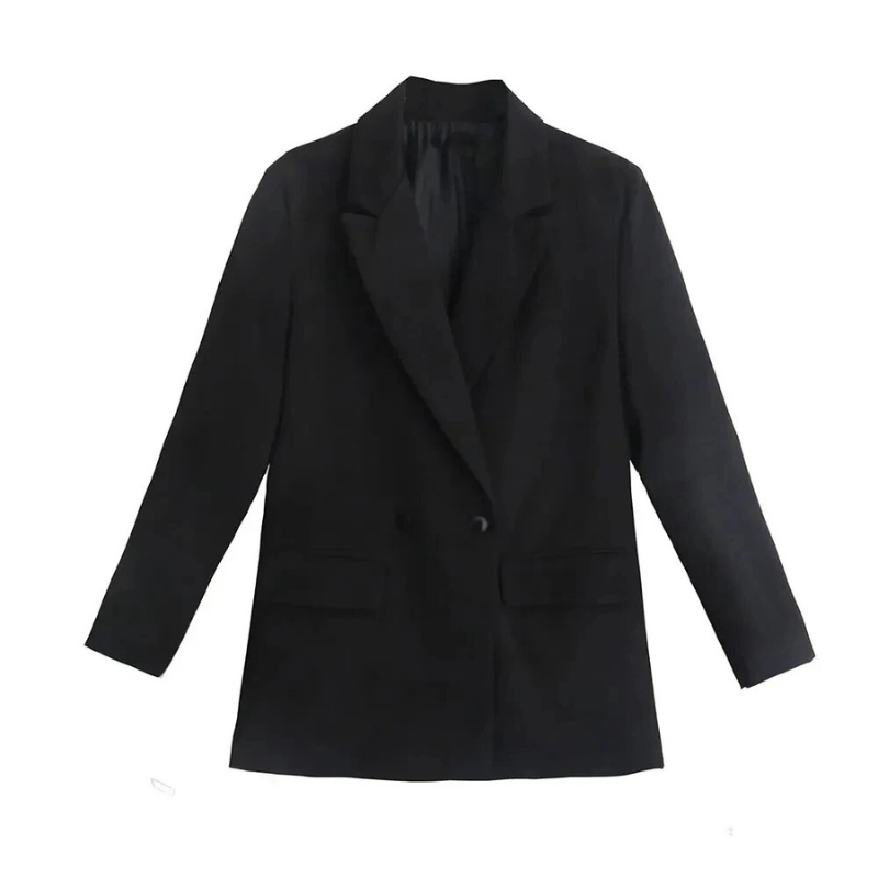Casual en toch chique oversized dames blazer mantel. Een veelzijdige toevoeging aan je garderobe, perfect als bovenkleding.