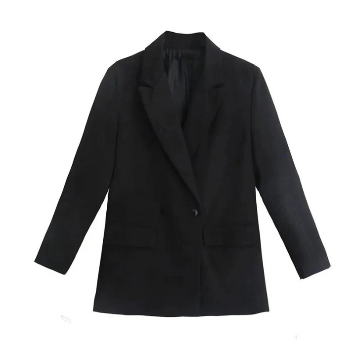 Casual en toch chique oversized dames blazer mantel. Een veelzijdige toevoeging aan je garderobe, perfect als bovenkleding.
