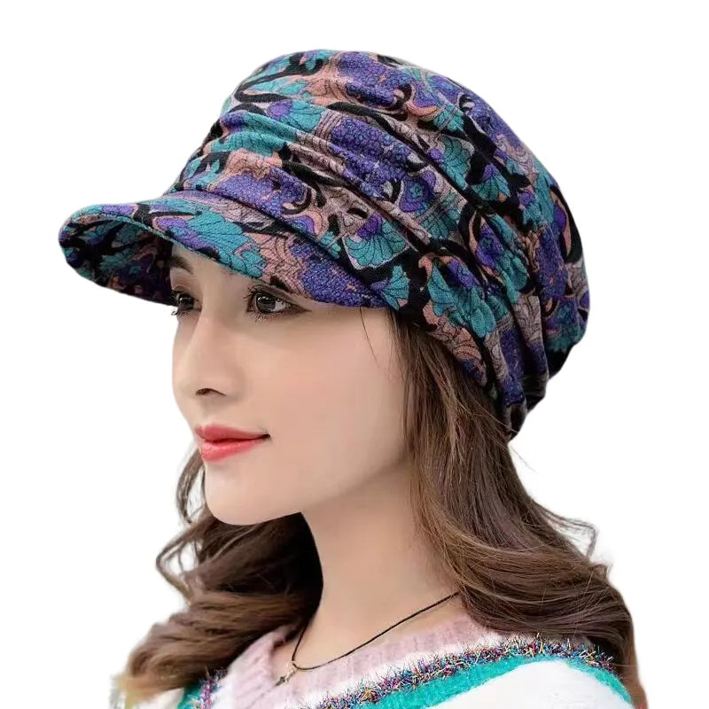 Comfortabele en trendy dames winterpet, een must-have accessoire tegen de kou.