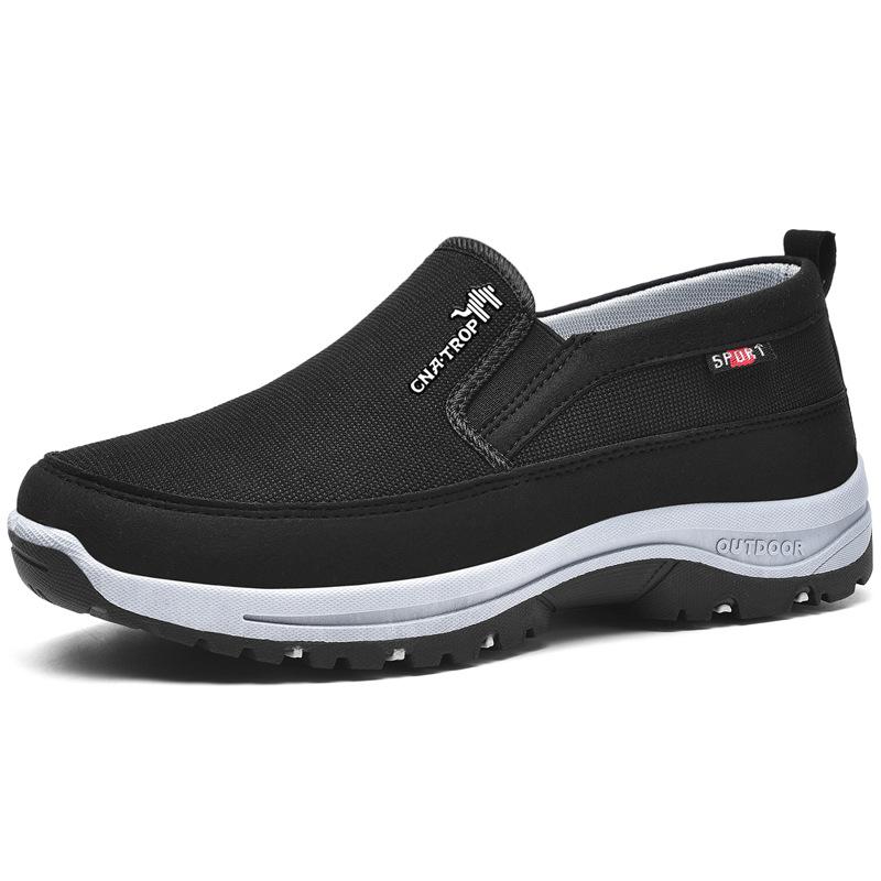 Comfortabele heren en dames wandelschoenen met ondersteunend voetbed. Perfect voor casual wandelen en dagelijks comfort.