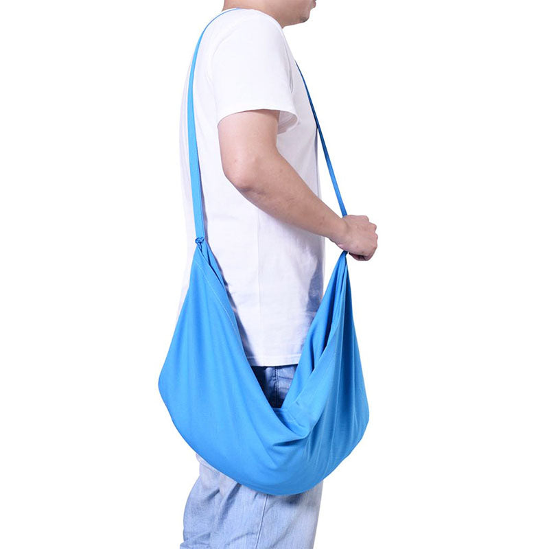 Zacht badtextiel loungedoek met zakken voor telefoon/sleutels, ideaal voor strand en zwembadvakantie.