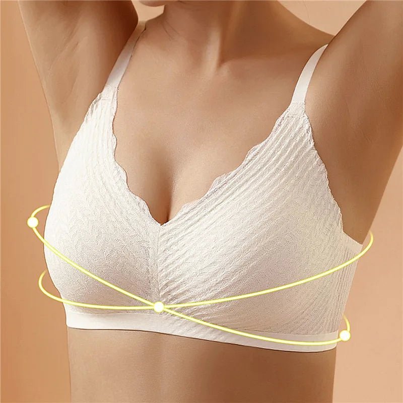 Set van 2 Sienna dames bralettes, beugelloos met zachte ondersteuning, ideaal voor dagelijks comfort.