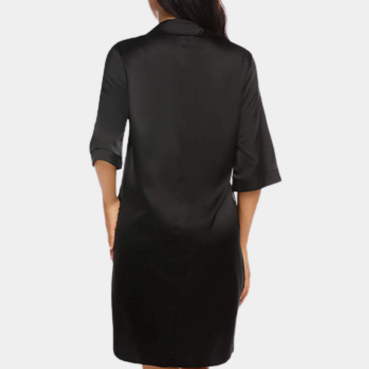Zachte slaapjurk voor dames, borstvoedingsvriendelijk. Luxe en comfortabele nachtkleding.
