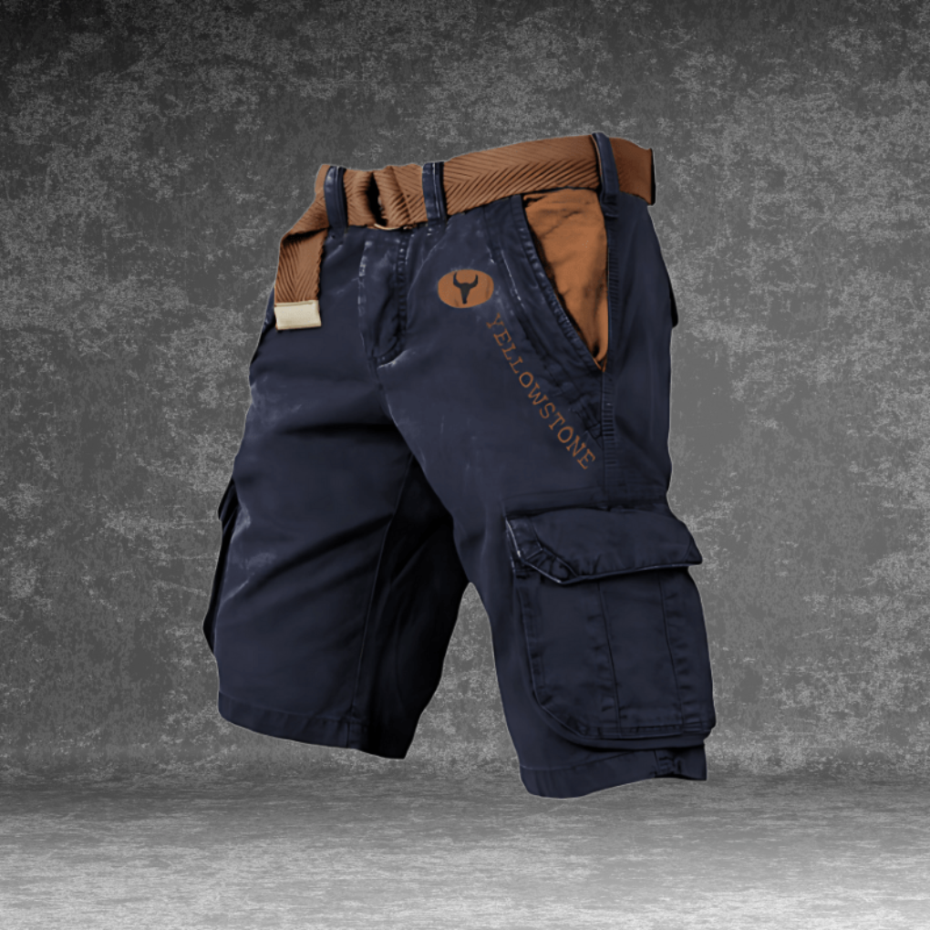 Robuuste heren cargo shorts, ideaal als outdoor shorts voor wandelen en actieve zomerse avonturen.