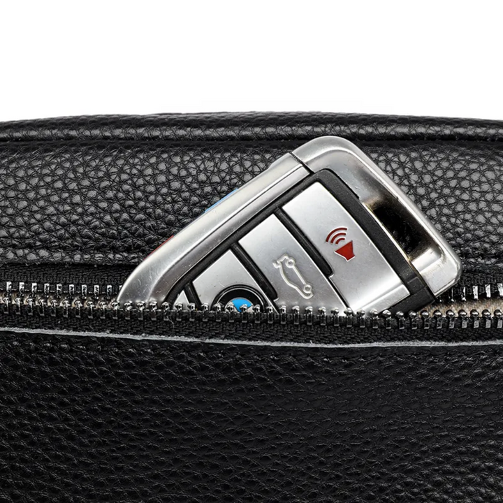 Echt leren handtas dames, veelzijdig te gebruiken als schouder of crossbody tas.
