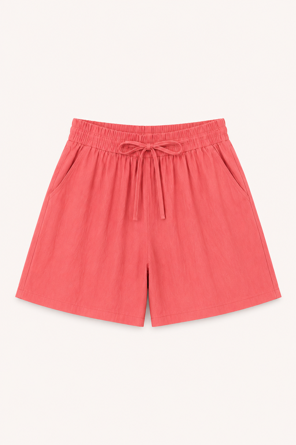Dames casual short, comfortabel met elastische tailleband en trekkoord, geschikt voor elke zomerse dag.