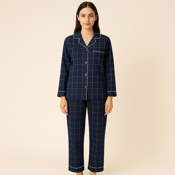Populaire heren huispak pyjamaset, perfect als comfortabele loungewear en nachtkleding voor mannen.