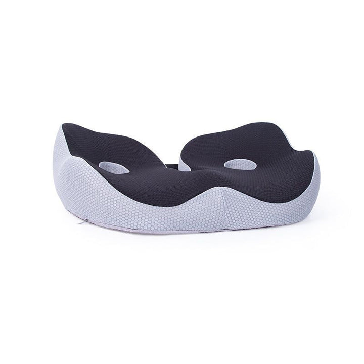 Ergonomisch zitkussen met anti-slip onderkant; ideaal voor rolstoel en langdurig zitten.