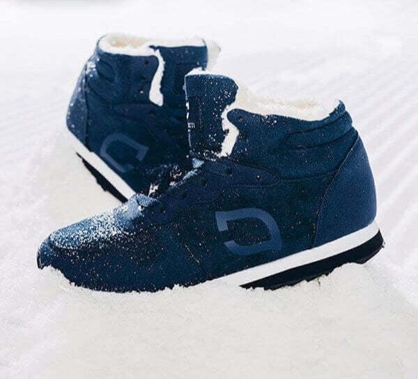 Casual heren winterschoenen, warm gevoerd met antislipzool voor veilige stappen.