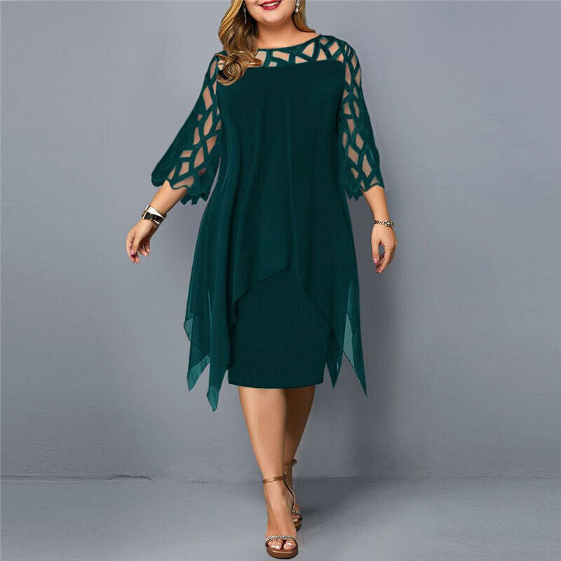 Luchtige zomerjurk voor dames; oversized midi model. Heerlijk comfortabel voor warme dagen.