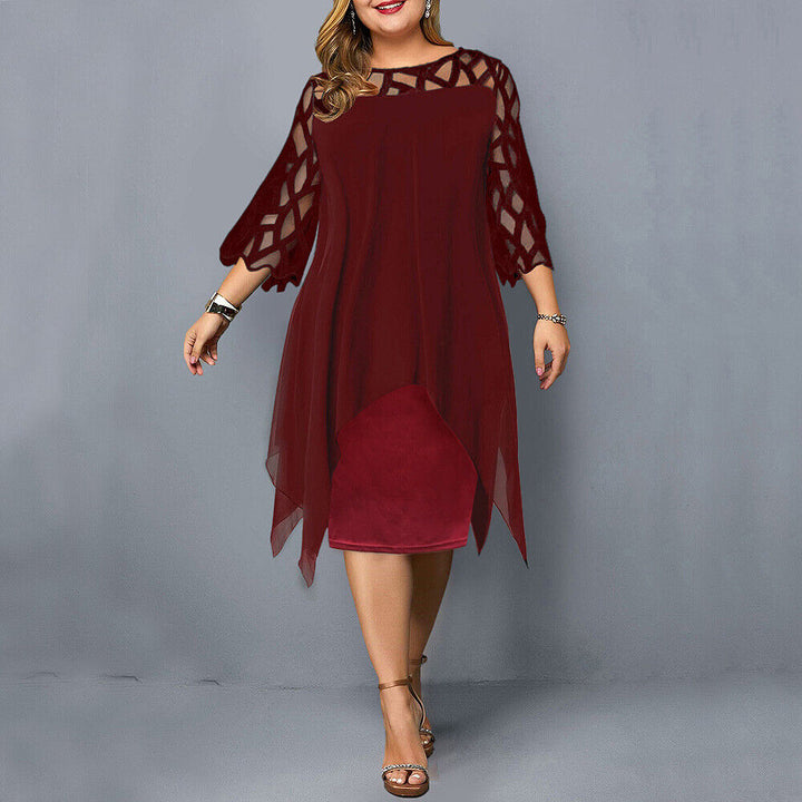 Casual strandjurk voor dames; comfortabele oversized midi jurk. Ideaal voor een relaxte dag.