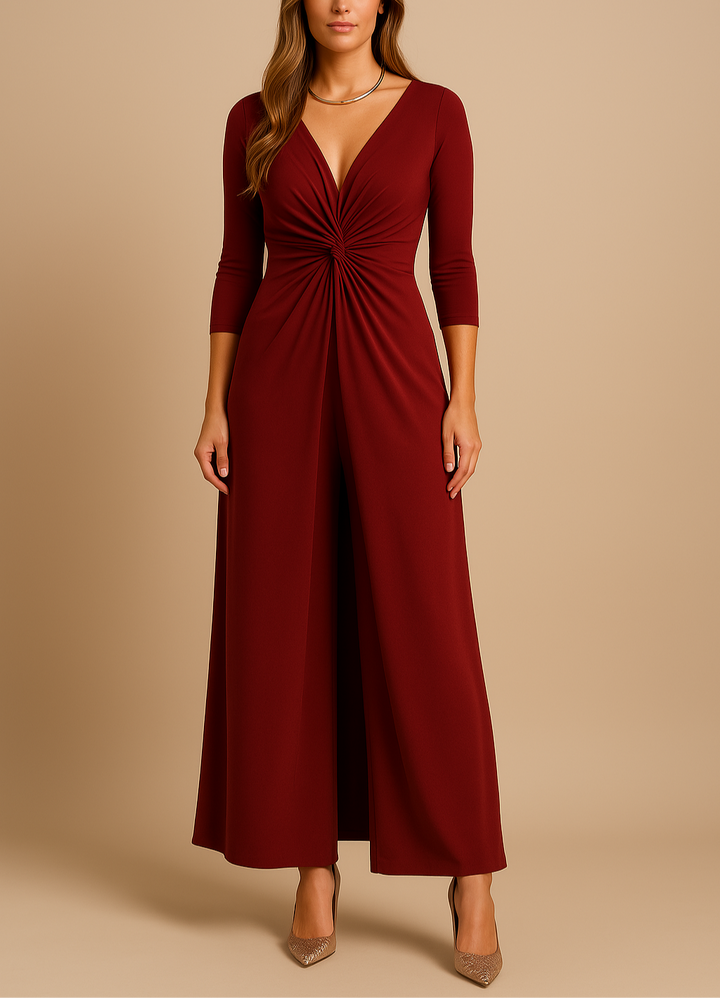 Chique tweedelige dames set, ideaal als avondkleding of casual chic outfit. Comfortabel en veelzijdig.