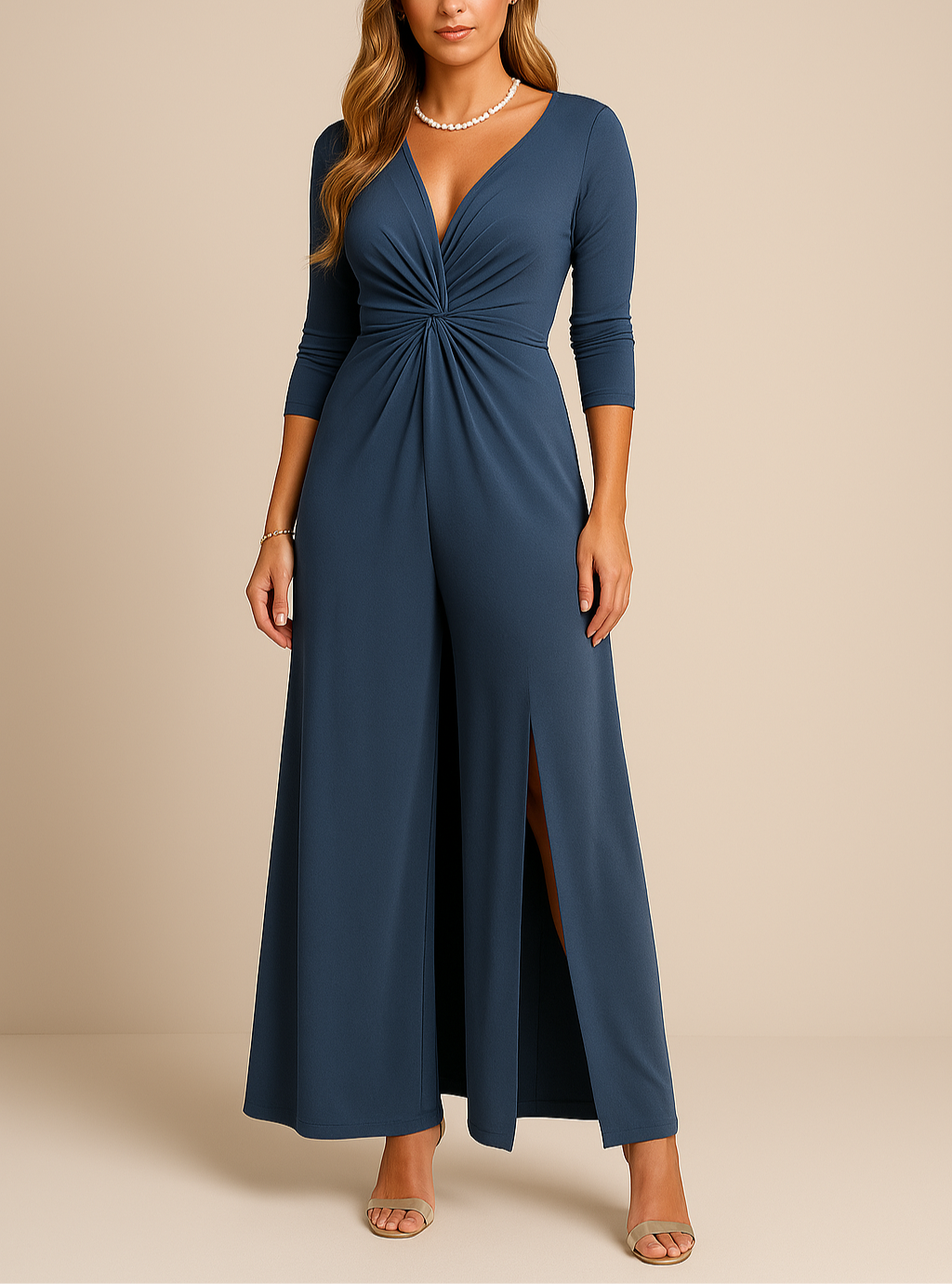 Comfortabele dameskleding: tweedelige set voor een stijlvolle look. Perfect voor lente mode en zomeroutfits.