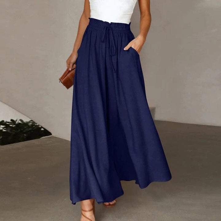 Lange dames zomerrok, elegant en luchtig, ideaal voor strand, vakantie of een casual zomerlook.