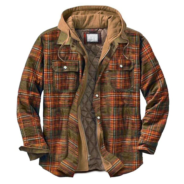 Mannen HollysJacket winterjas met capuchon voor ultiem comfort en bescherming. Stijlvolle en functionele bovenkleding.