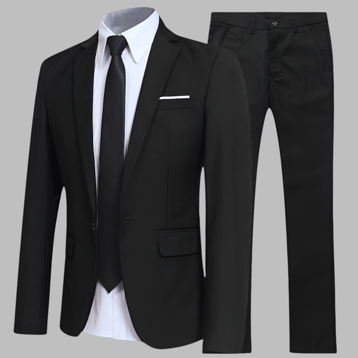 Comfortabel damespak voor zowel zakelijk als avondchic. Veelzijdig en stijlvol, perfect voor lente/zomer.