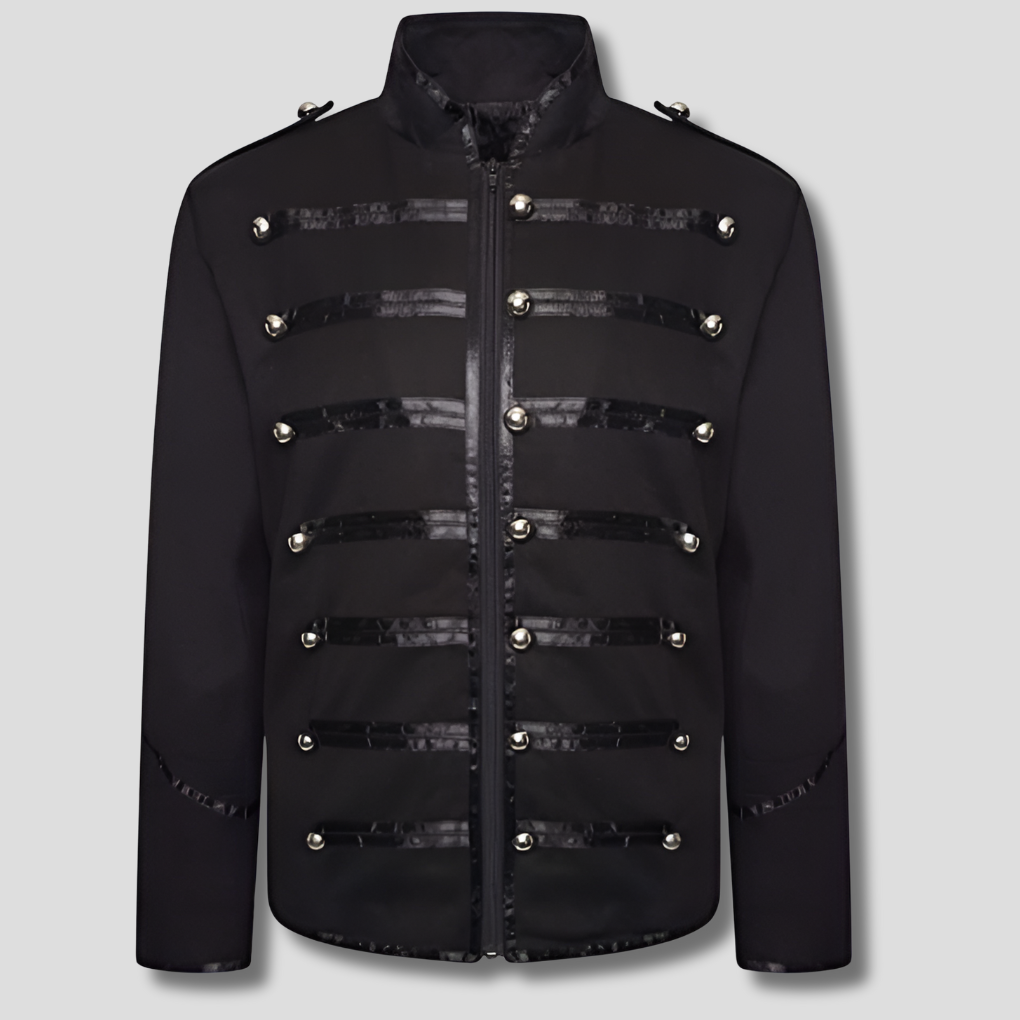 Stijlvolle heren jas met staande kraag, ideaal voor modern casual comfort. Perfecte bovenkleding voor elke man.