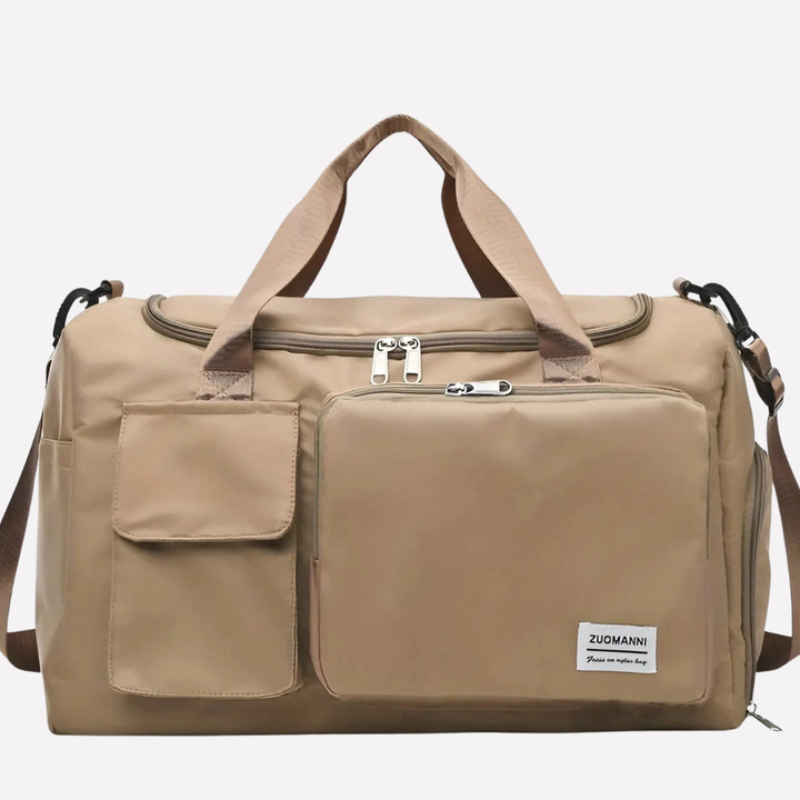 Grote weekendtas, ideaal voor korte trips. Stevige en compacte reistas voor al je essentials.