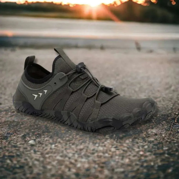 Stijlvolle unisex barefoot schoen Mackenzie, flexibele dunne zool voor comfortabel en natuurlijk lopen. Ademend.