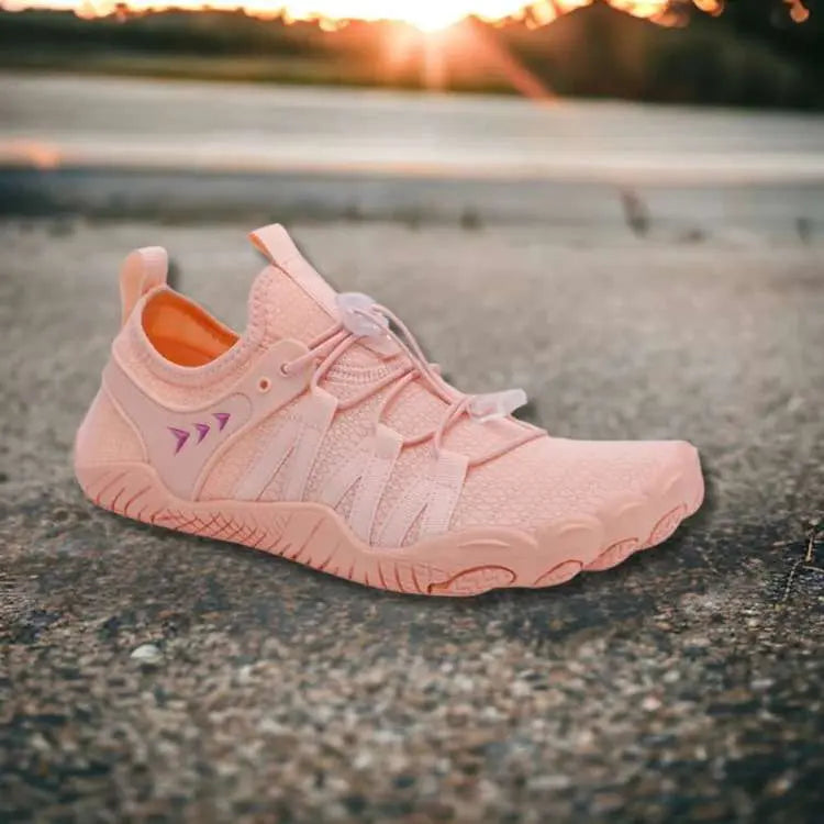 Ademende unisex Mackenzie barefoot schoen, flexibele zool voor natuurlijk lopen, comfort en dagelijks gebruik.