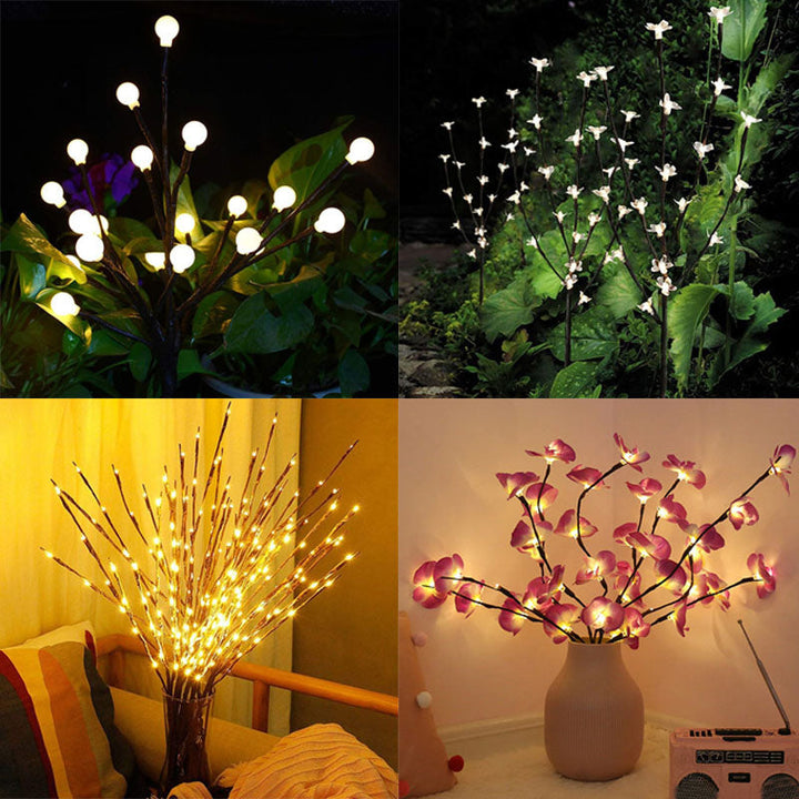 Decoratieve LED bloemenlamp, sfeerverlichting voor elk interieur.