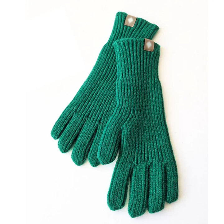 Comfortabele dames gebreide handschoenen Elara met touchscreen vingertoppen, ideaal voor koude dagen.