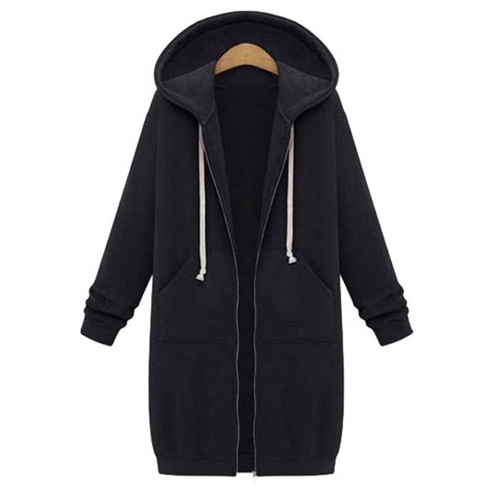 Comfortabele dames herfstjas met capuchon; ideale buitenkleding voor vrouwenmode.