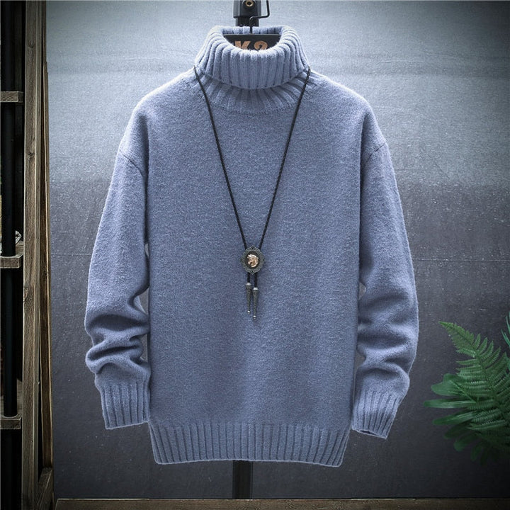 Dikke heren turtleneck: comfortabel, warm en stijlvol voor wintermode. Essentiële coltrui voor elke man.