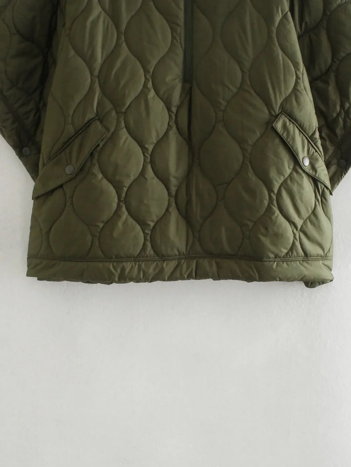 Gevoerde dames bodywarmer, super warm en comfortabel. Mouwloos vest met hoge hals voor de koudste winterdagen.