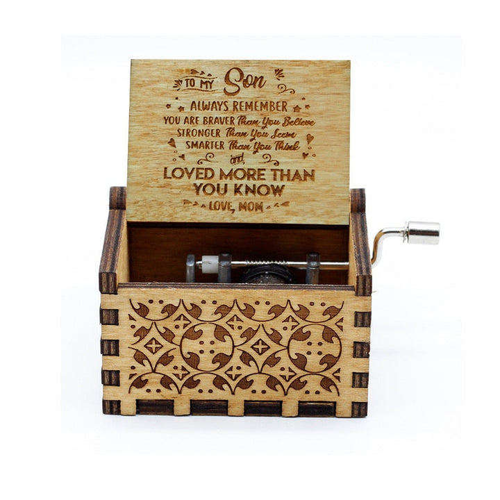 Mooie verrassingsmuziekdoos, een onvergetelijk geschenk voor kinderen, een bijzonder aandenken van ouders.