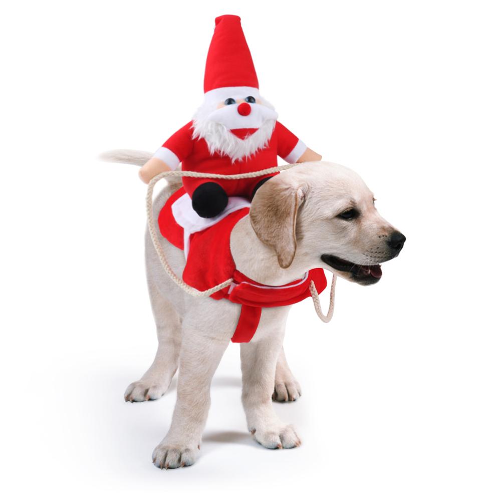 Stijlvolle kerstkleding voor huisdieren, rood met witte details, perfect voor elke hond.