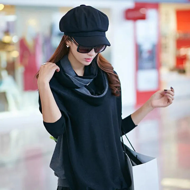 Trendy retro ballonmuts Verna, warme dames wintermuts van katoen; stijlvol accessoire om je outfit compleet te maken.