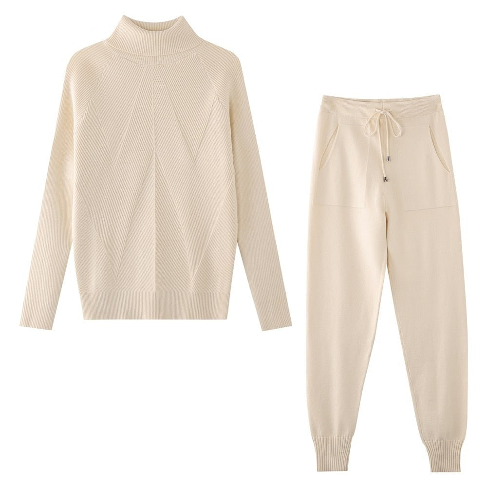 Ontspannen in stijl met dit comfortabele dames relaxpak, jouw favoriete thuis outfit.